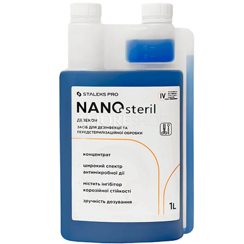 Disinfectant (concentrate) NANOsteril Staleks Pro 1000 ml