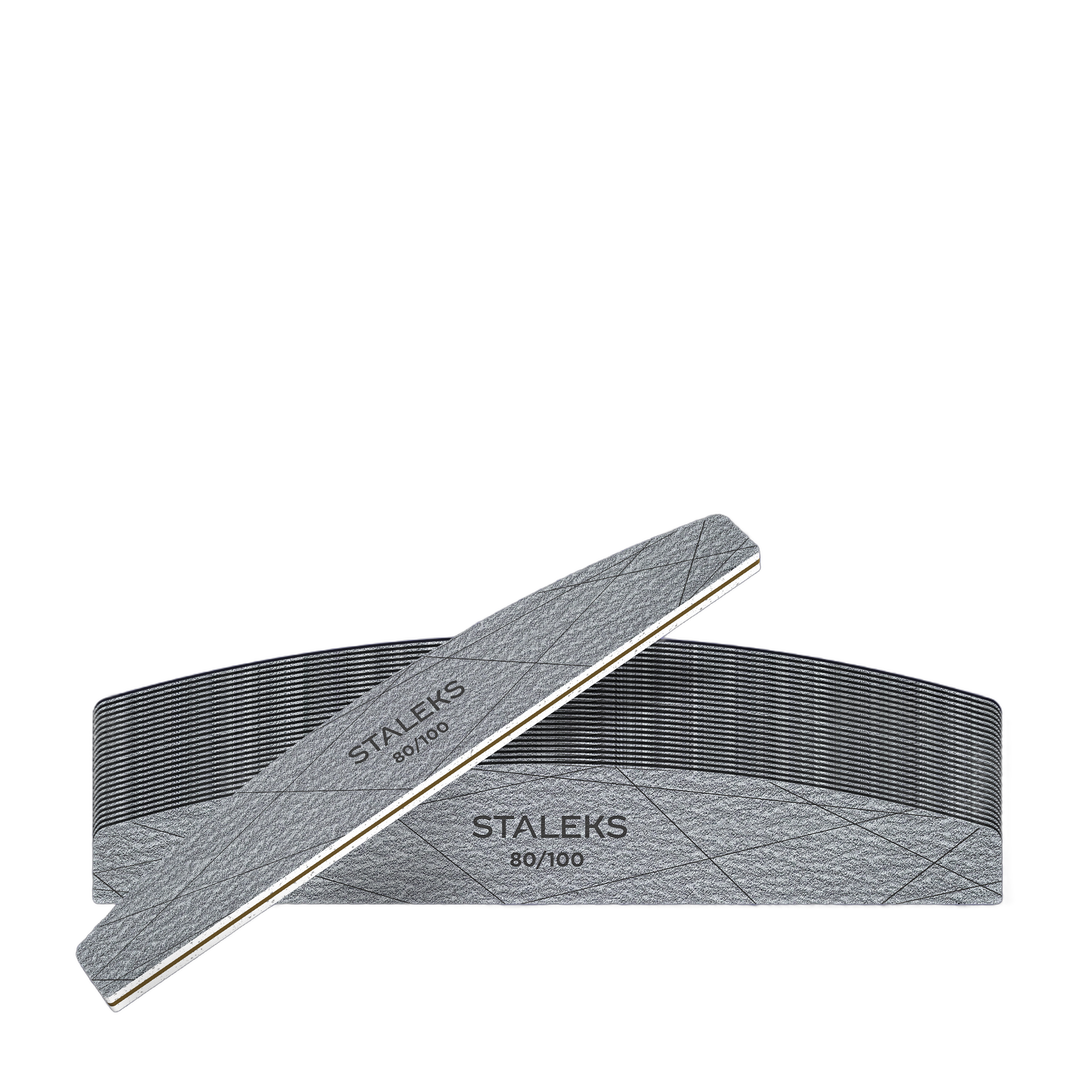 Crescent mineral nail file SMART 40 80/100 grit (25 pcs)