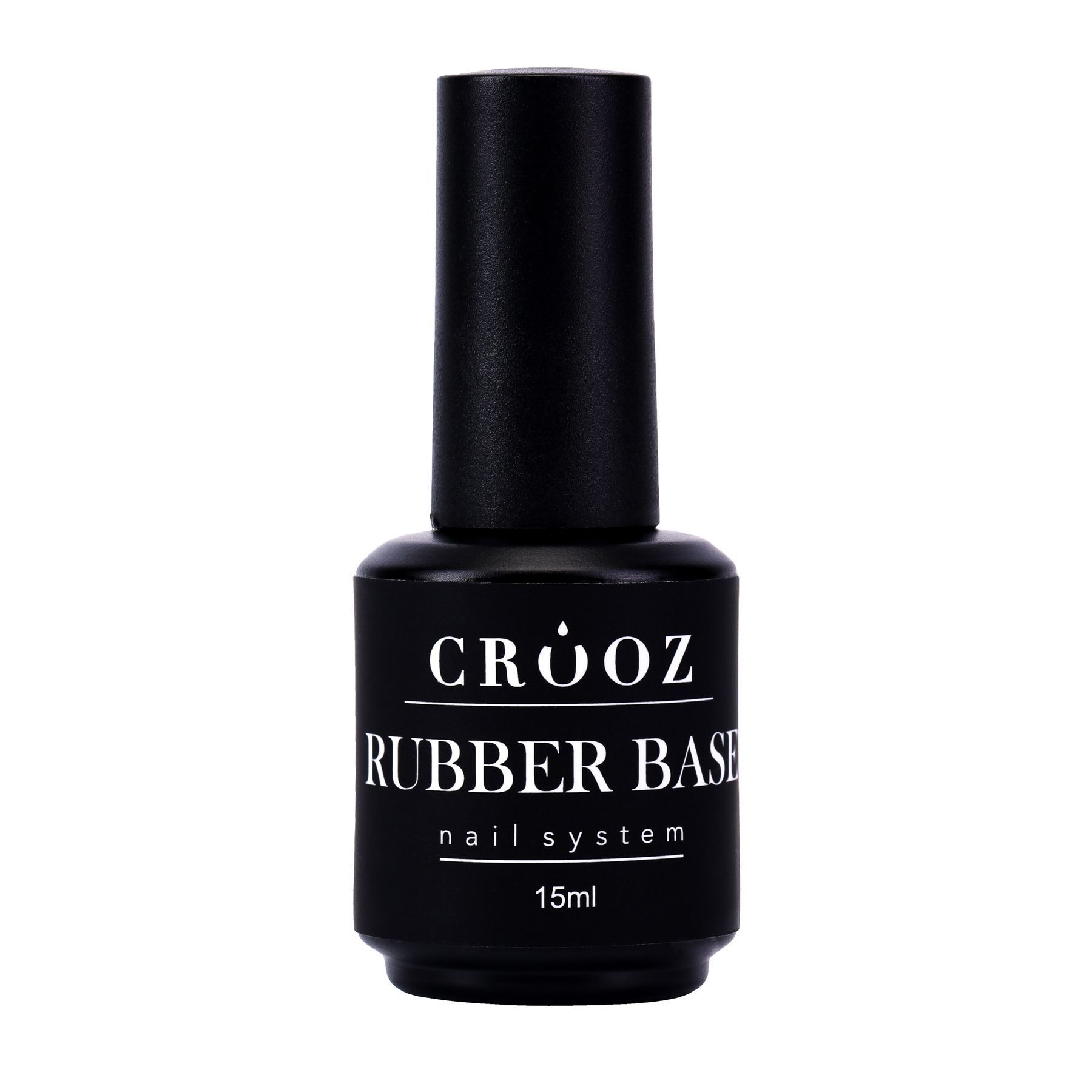 Crooz Rubber Base — läbipaistev kautšukbaas, 15 ml