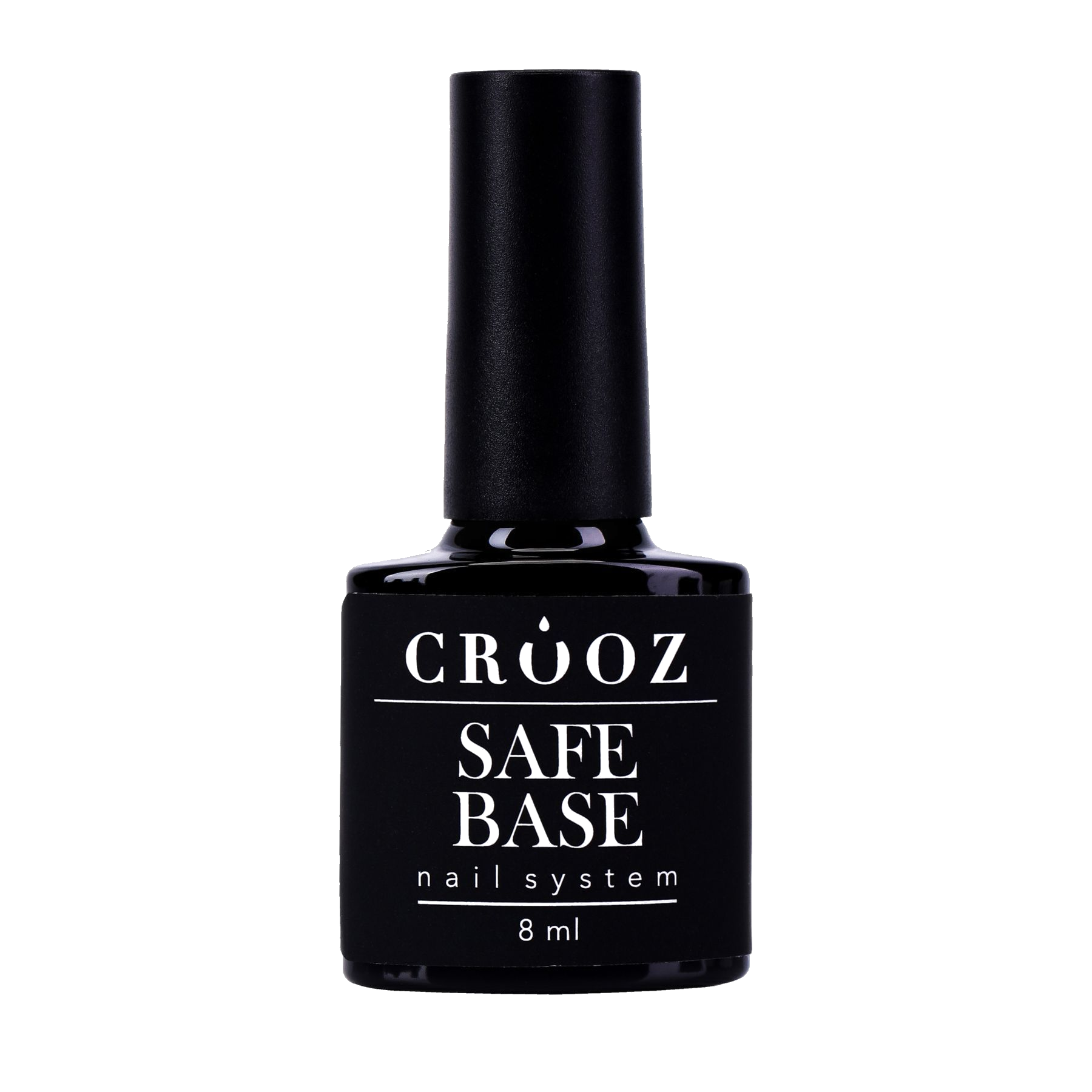 Crooz Safe Base — läbipaistev tugevdav baas, 8 ml