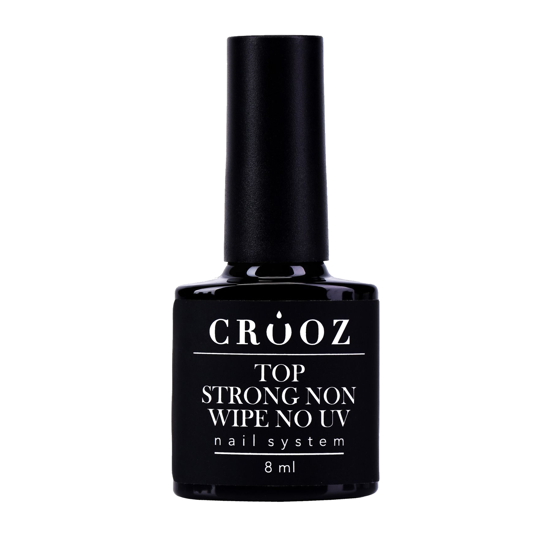 Crooz Top Strong No Wipe No UV — kleepuva kihita pealiskiht, 8 ml