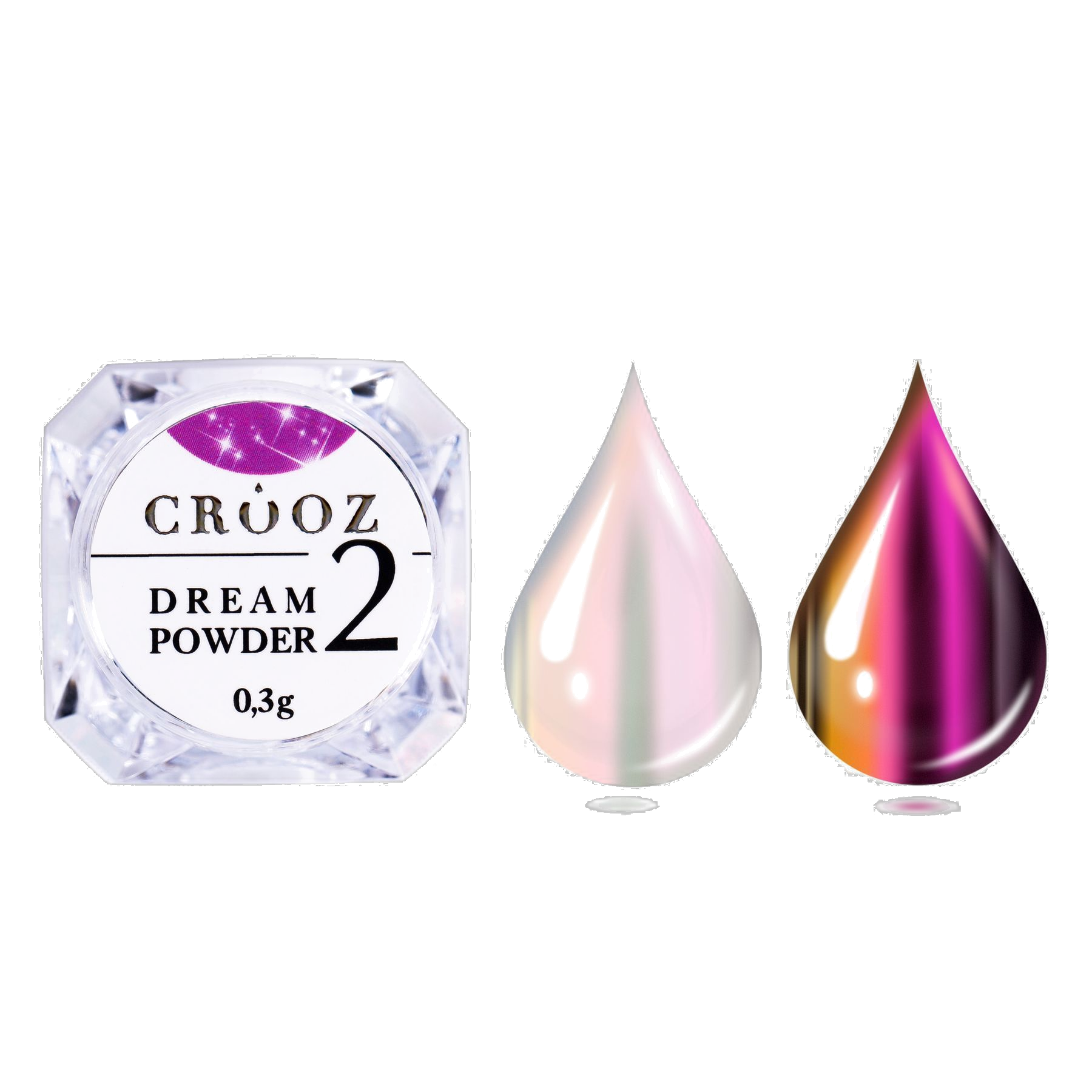 Hooruefekt Dream Powder №2 Aurora Flame 0,3 g — kameeleon tulise auraga