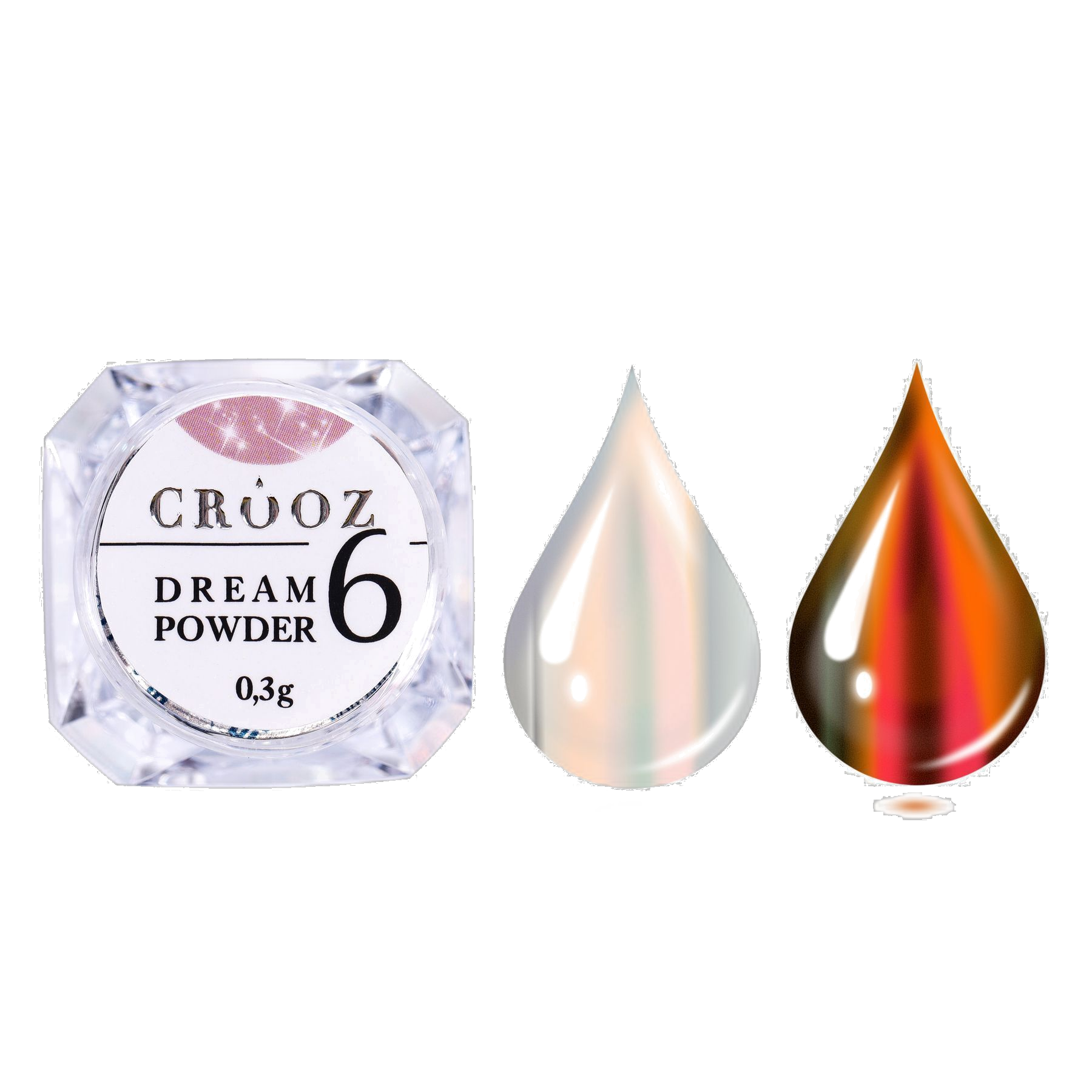 Hõõrepigment Dream Powder №6 Royal Chameleon 0,3 g — royal shift kameeleon