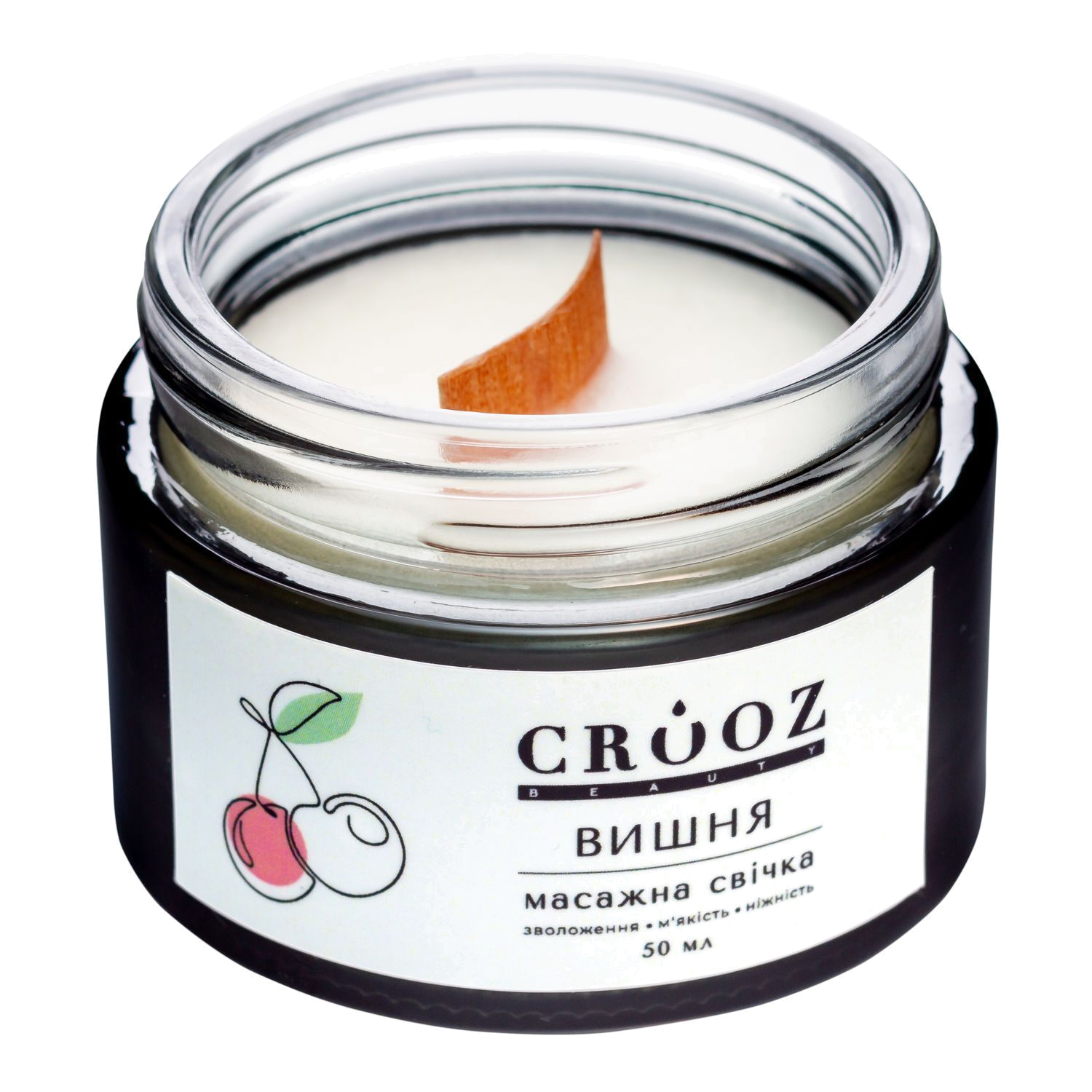 Crooz Massaaži küünal Kirss — aromaatne hooldus ja lohustus kätele