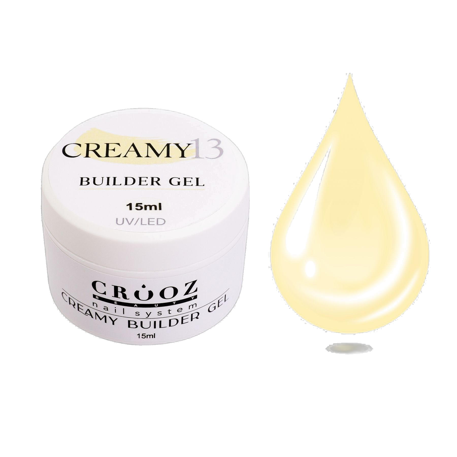 Osta geel pikendamiseks Crooz Creamy Builder Gel №13 (15 ml) — hind