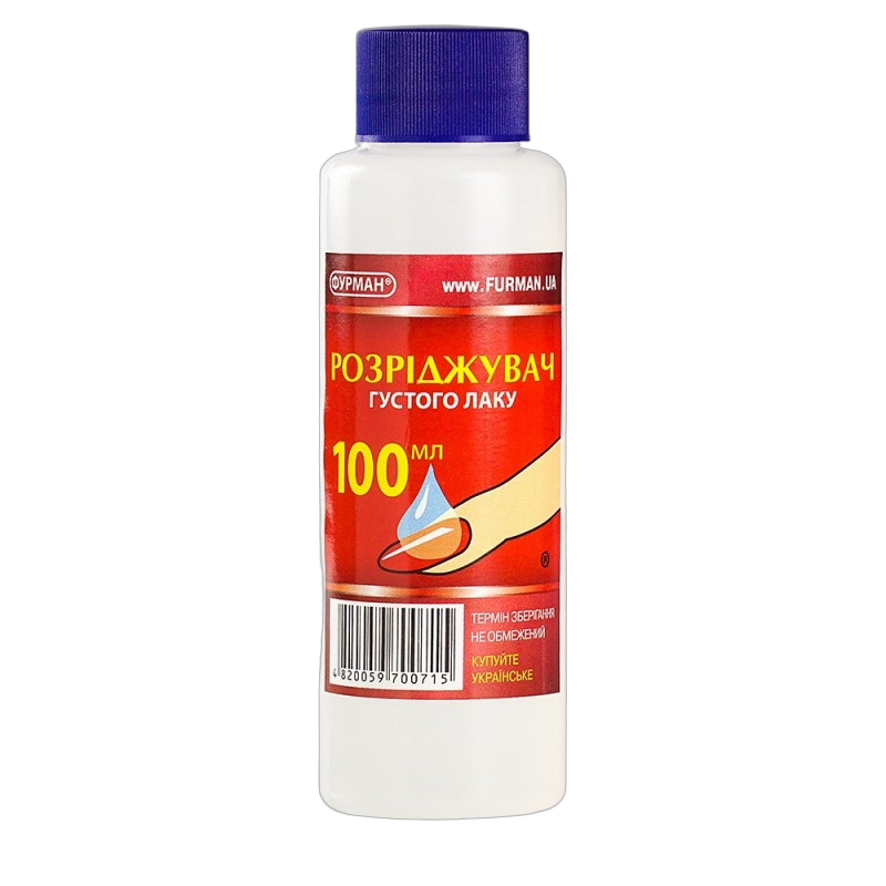 Thickened Polish Thinner Furman 100 ml