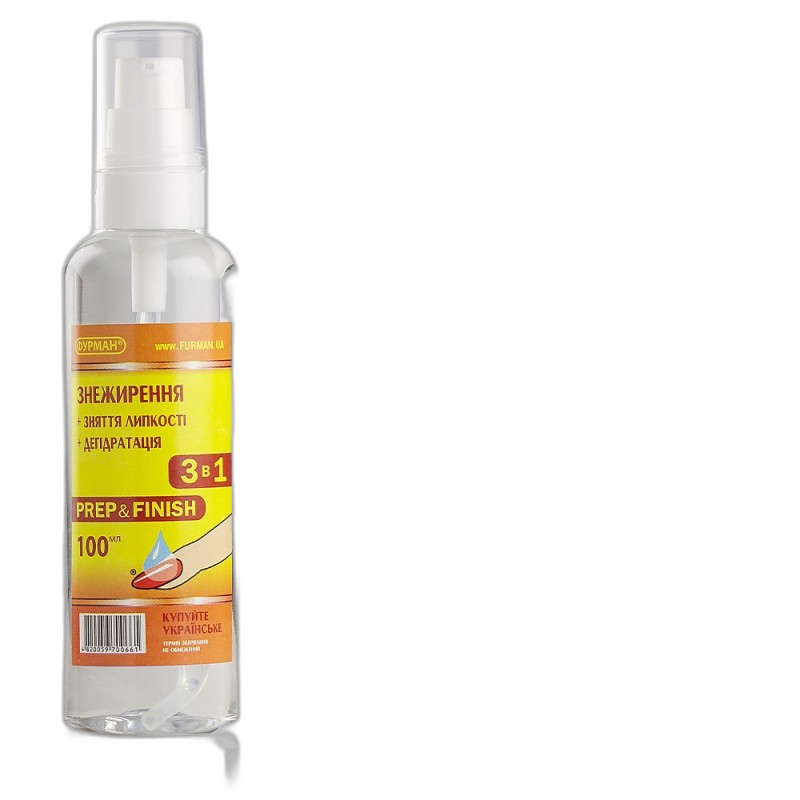 Cream-Gel Degreaser Prep&Finish with Dispenser Furman 100 ml