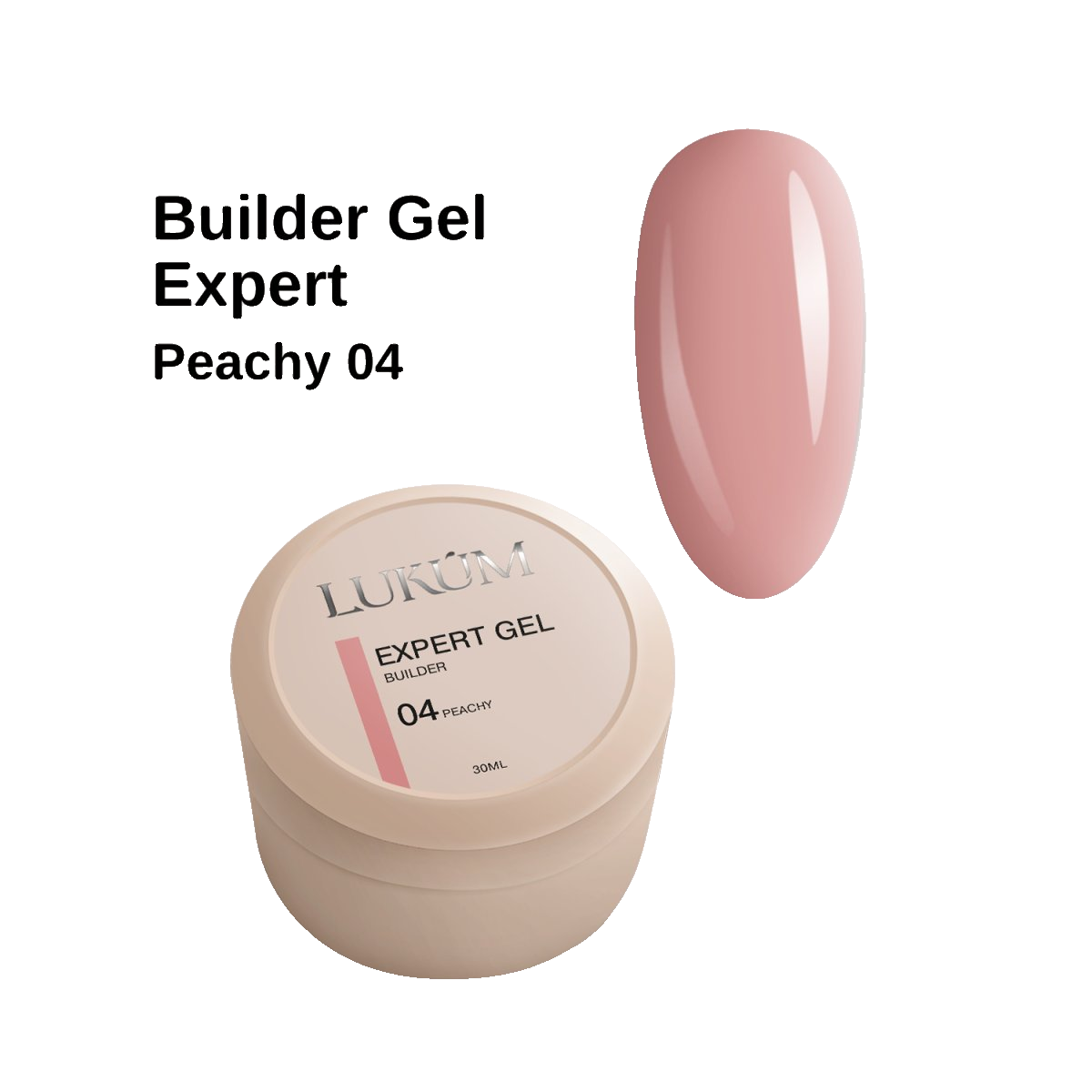 Lukum Expert Builder Gel 04, 30 ml