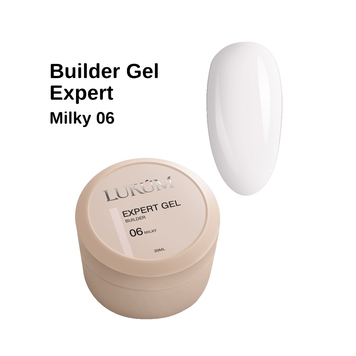 Lukum Expert Builder Gel 06, 15 ml