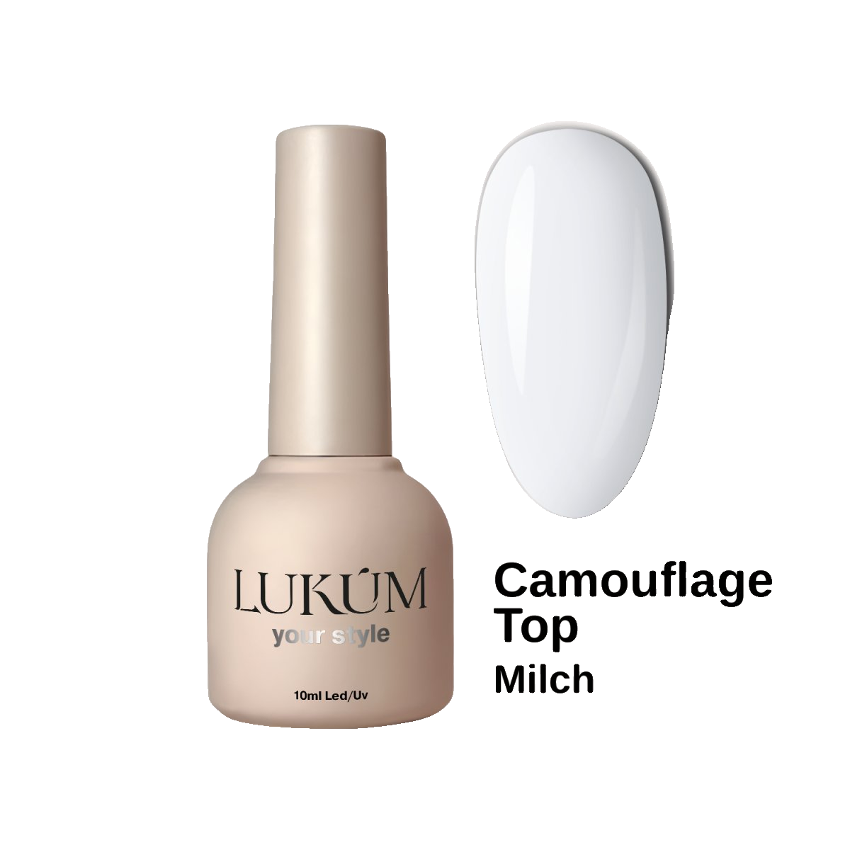 Lukum Camouflage Top, 10 ml (Milch)