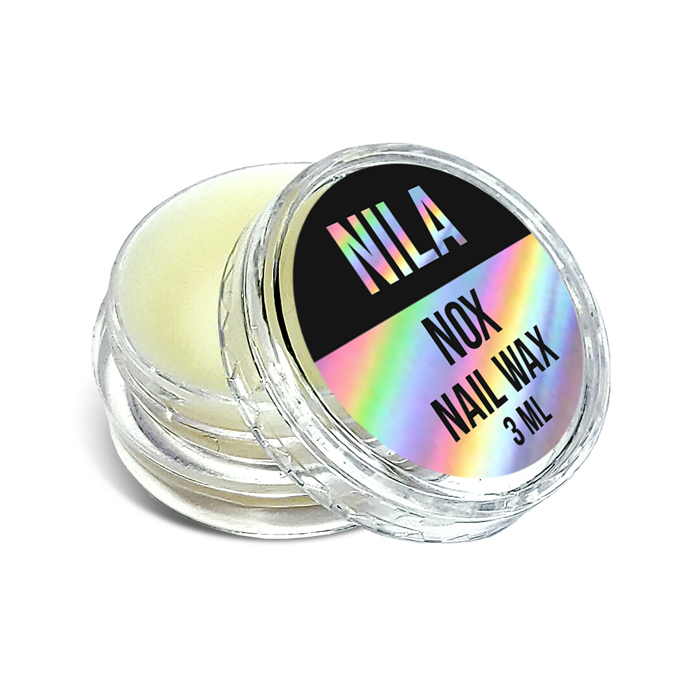 Nail wax Nila Knox 3ml plastic transparent jar
