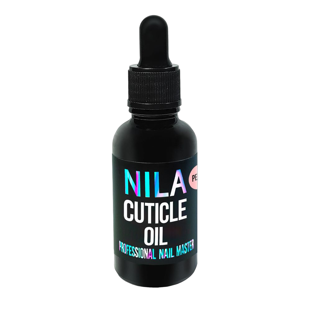 Oil for cuticles on a mineral basis Nila Peach 30ml glass