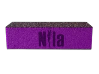 Брусок шлифовальный пурпурный Nila 80x80x80