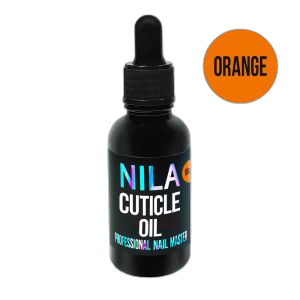 Oil for cuticles on a mineral basis Nila Orange 30ml glass