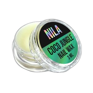 Nail wax Nila Coco Jungle 3ml plastic transparent jar