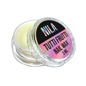 Nail wax Nila Tutti Frutti 3ml plastic transparent jar
