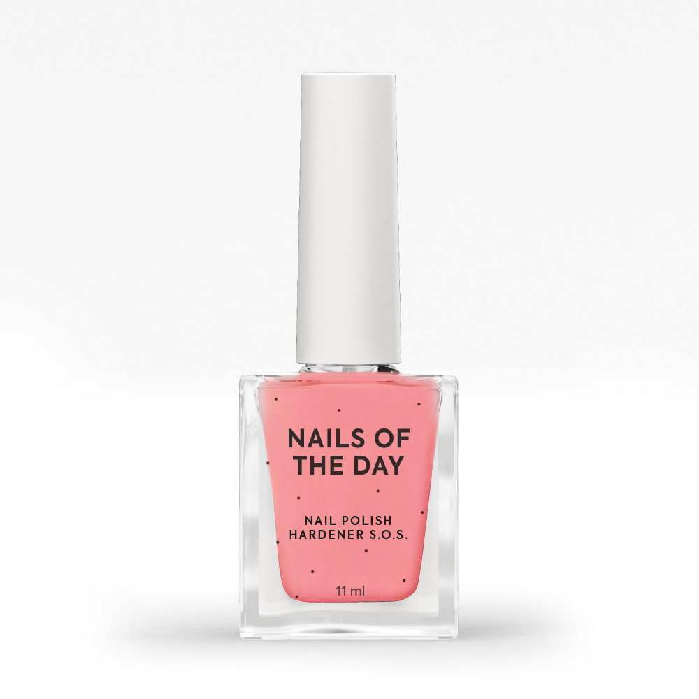 NAILSOFTHEDAY Küünelakk HARDENER S.O.S. — kaltsiumiga küüntetugevdaja, 11 ml