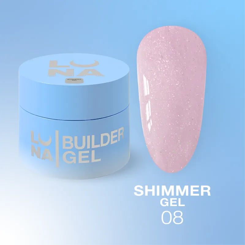 Ehitusgeel Shimmer Gel №8