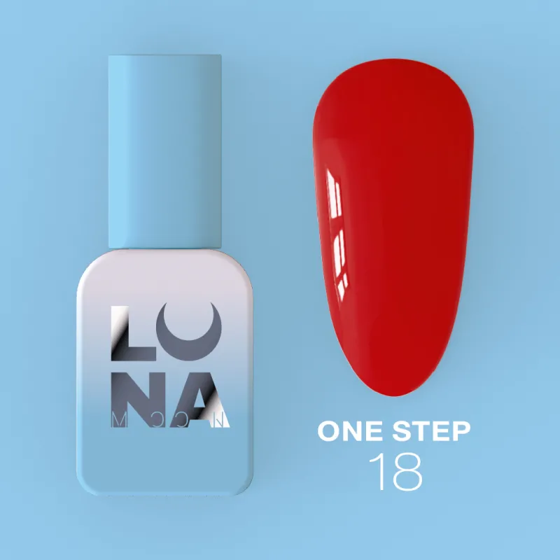 Ühefaasiline pedikuurigeellakk One step №18