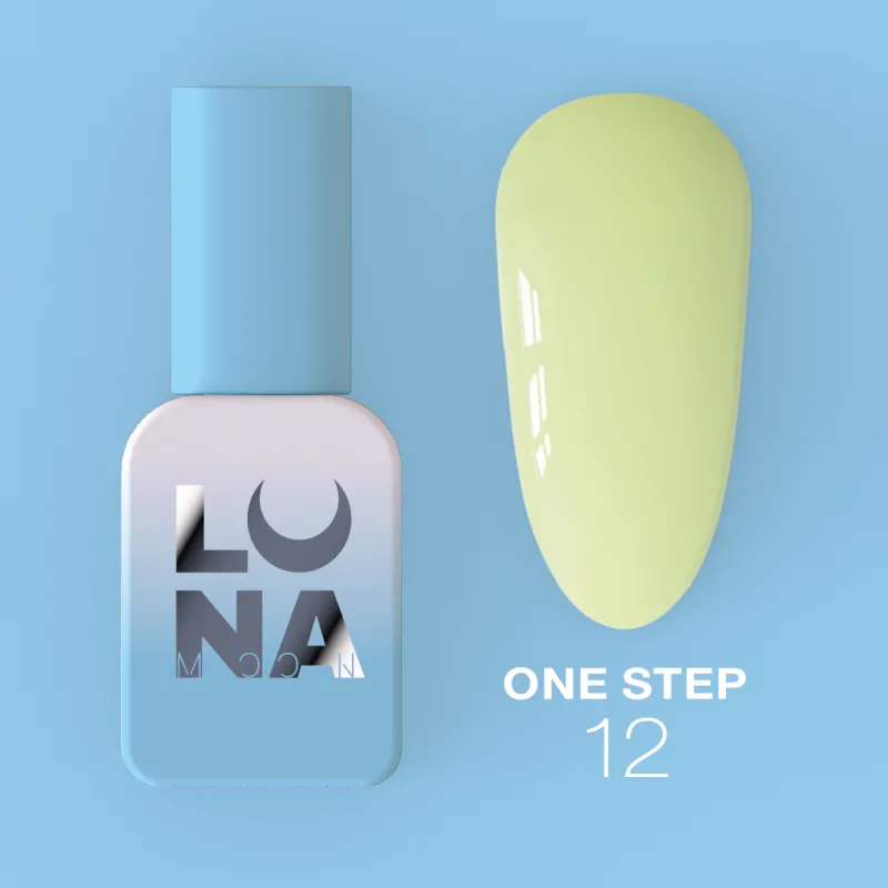 Ühefaasiline pedikuurigeellakk One step №12