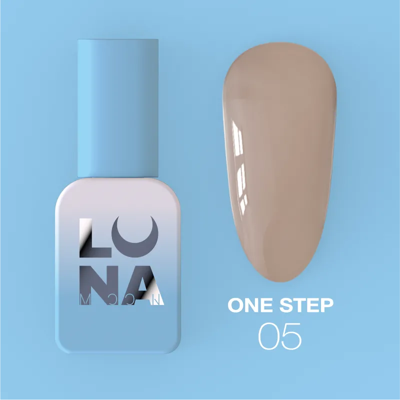 Ühefaasiline pedikuurigeellakk One step №5
