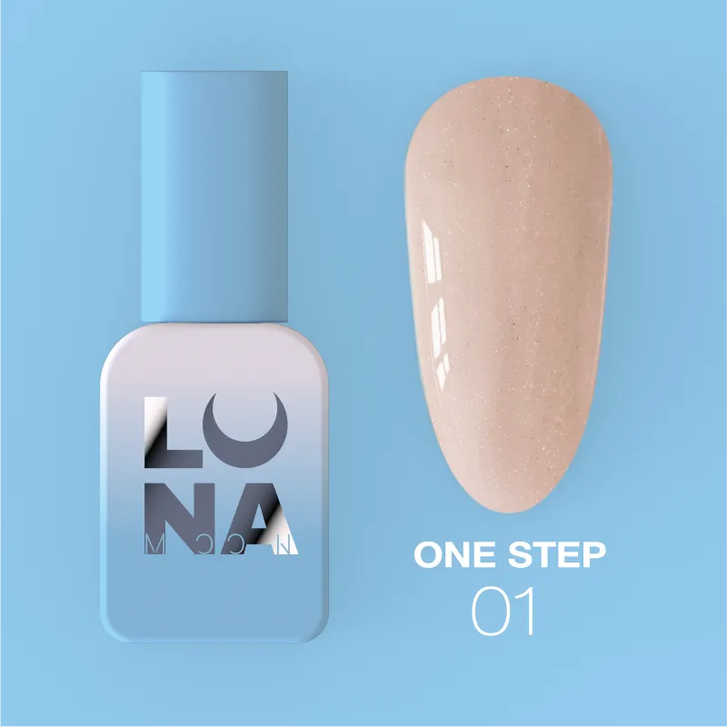 Ühefaasiline pedikuurigeellakk One step №1