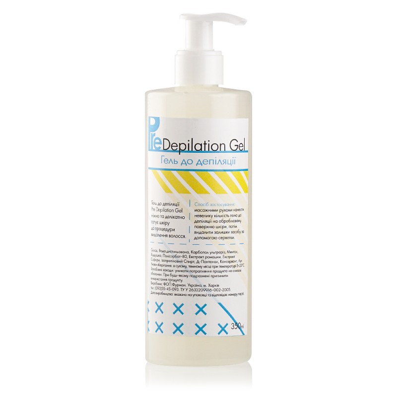 Depilatsioonieelne geel Pre Depilation Gel 300ml