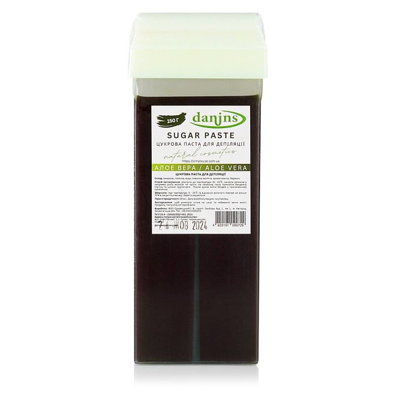 Suhkrupasta kassetis ALOE VERA 150 g
