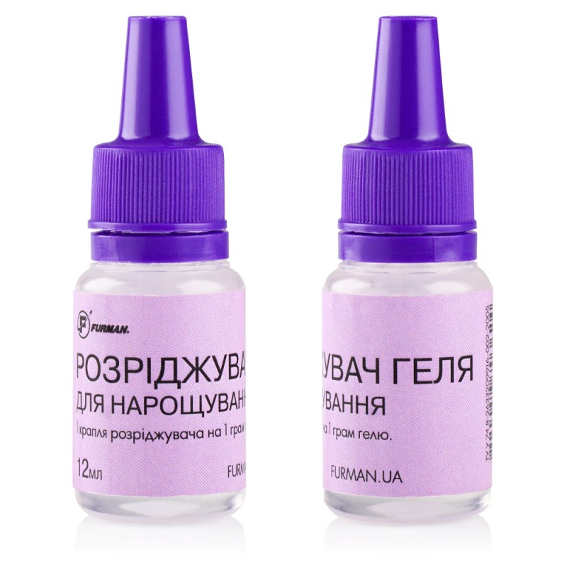 Geeli vedeldaja pikendamiseks, 12 ml