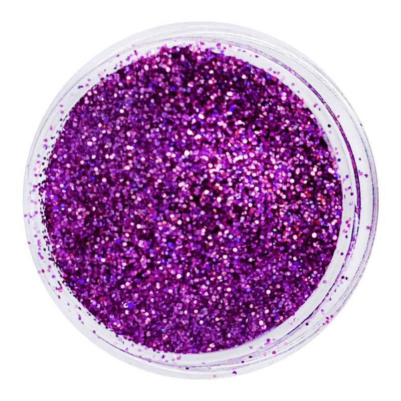Glitter purgis – lilla. Ääreni täidetud ja mugav pakend meistrile. Tehasepakend