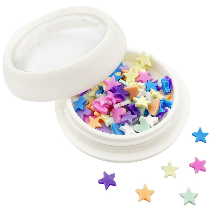 Fimo Fashion Jewellery ümmarguses purgis – tähed
