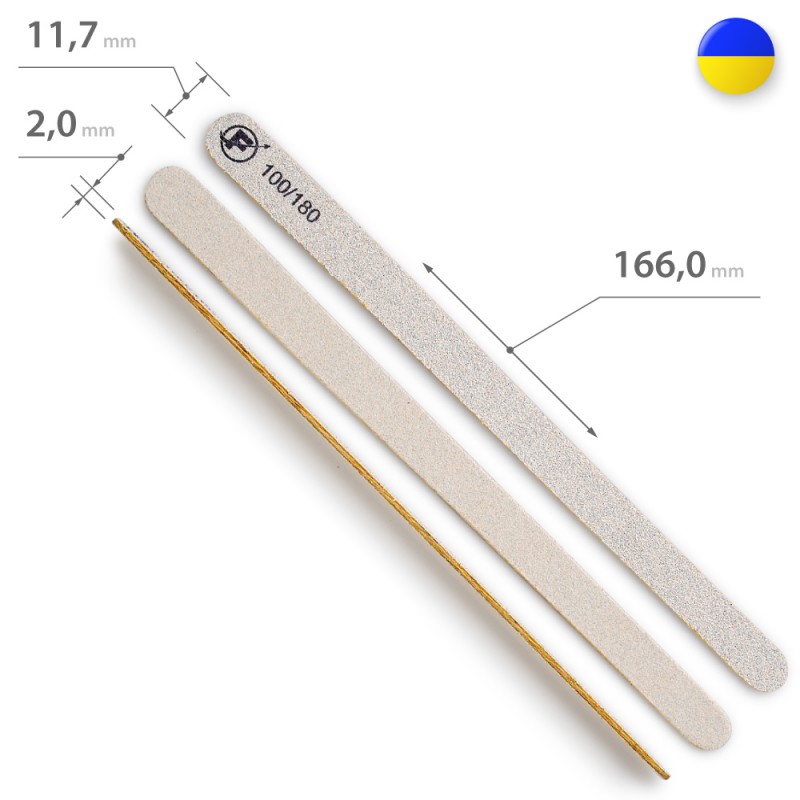 FURMAN tilgakujuline küüneviil 100/180 grit
