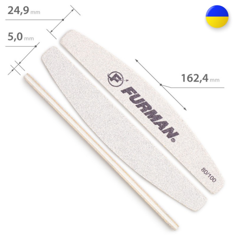 FURMAN Curved Nail File 150/150