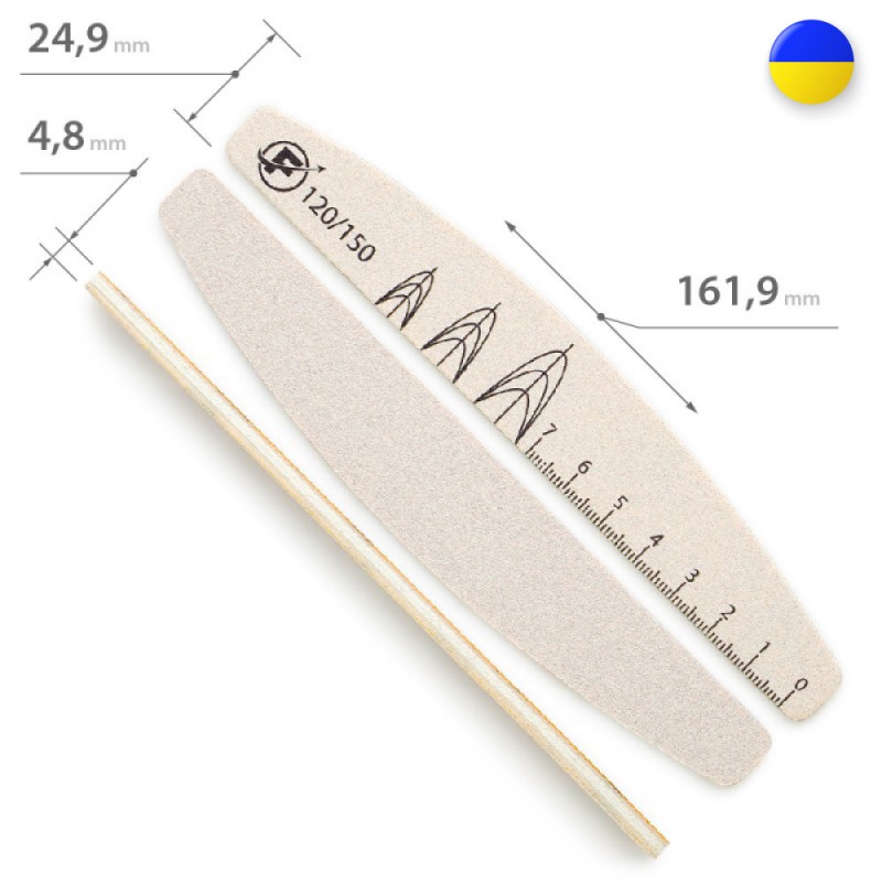 FURMAN Curved Nail File 120/150