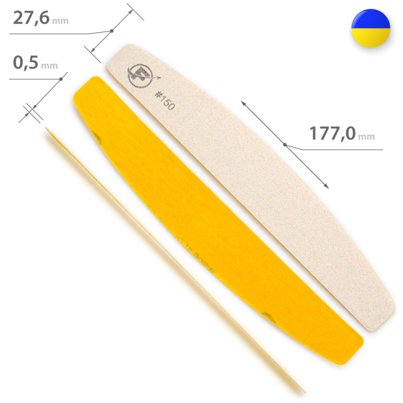 Vahetatavad lihvlindid FURMAN kaarjale küüneviilile 150 grit, 10 tk