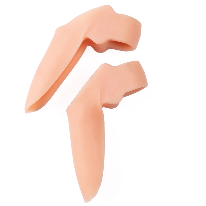 Silikoonist eraldaja 2 varbale luumuhu kaitsega, 5,5 cm (2 tk)