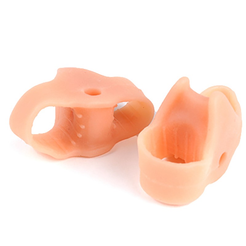 Silikoonist korrektor-eraldaja kahele varbale vaheseinaga, 5,5 cm (2 tk)