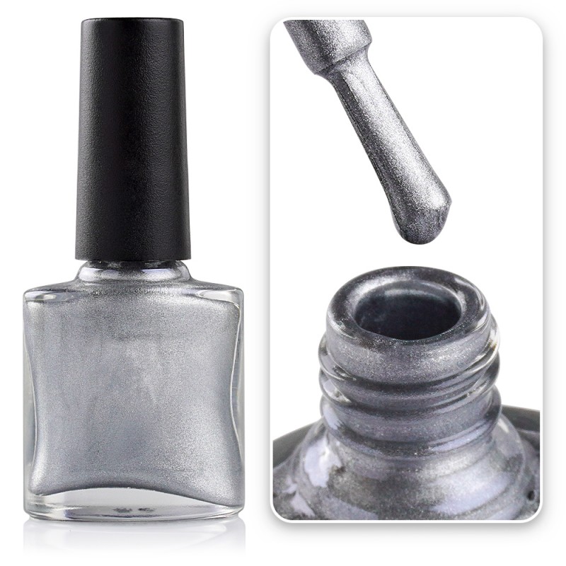 Hõbedane stampimislakk, 8 ml