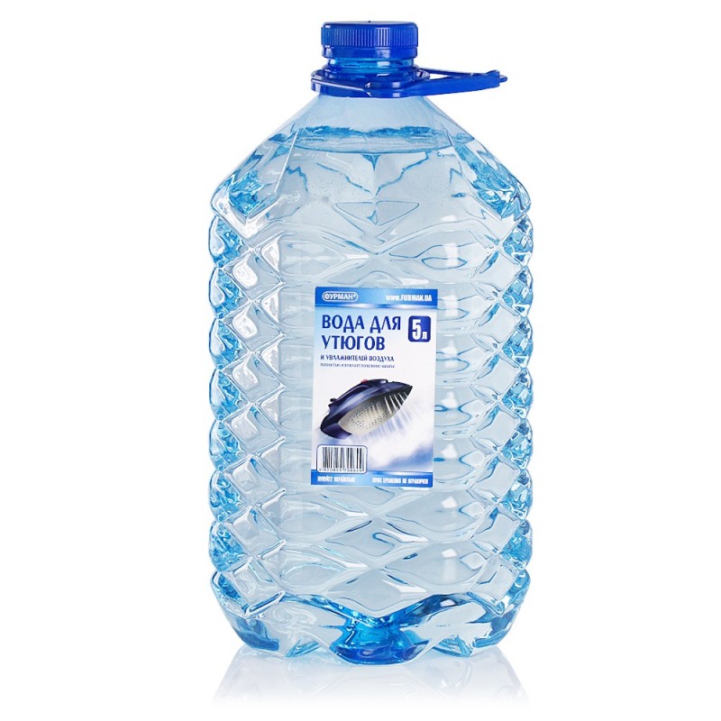 Vesi triikraudade ja õhuniisutajate jaoks, 5L