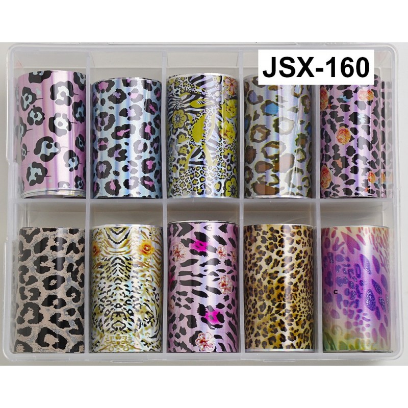 2x soodsam – 100 cm pikkus. Lai fooliumikomplekt küünte disainiks JSX-160