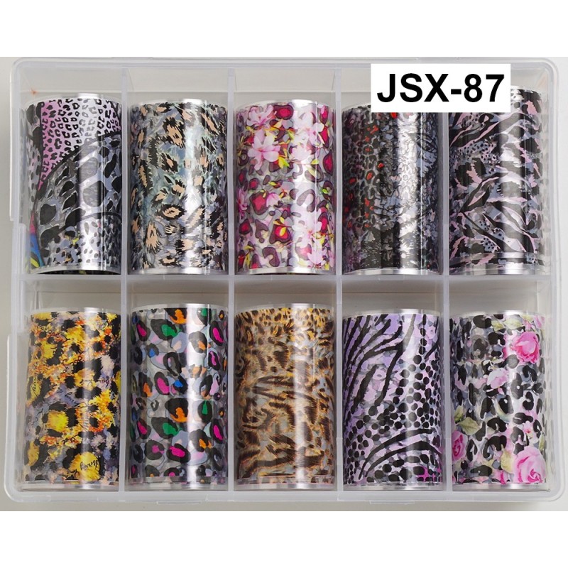 2x soodsam – 100 cm pikkus. Lai fooliumikomplekt küünte disainiks JSX-87