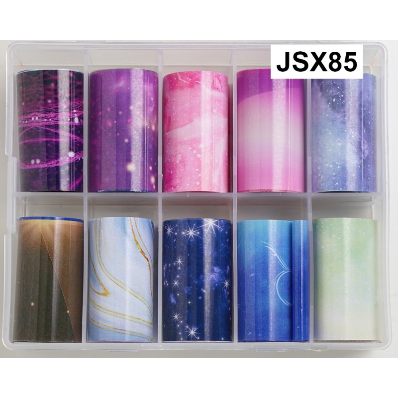 2x soodsam – 100 cm pikkus. Lai fooliumikomplekt küünte disainiks JSX85