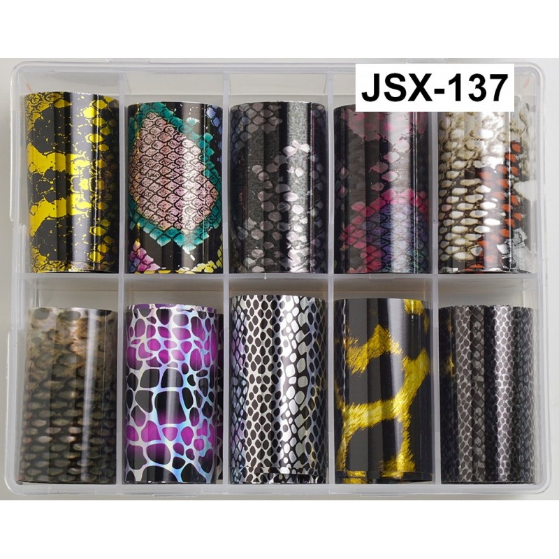 2x soodsam – 100 cm pikkus. Lai fooliumikomplekt küünte disainiks JSX-137