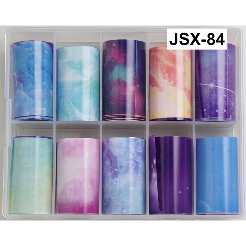 2x soodsam – 100 cm pikkus. Lai fooliumikomplekt küünte disainiks JSX-84
