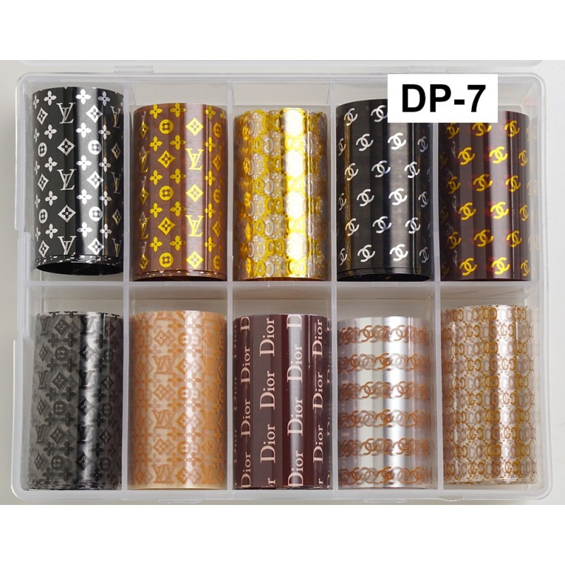 2x soodsam – 100 cm pikkus. Lai fooliumikomplekt küünte disainiks DP-7