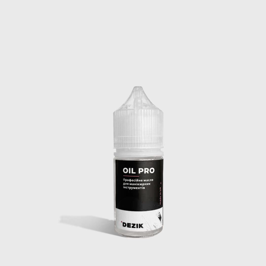 Oil Pro Dezik — õli maniküüri- ja juuksuritööriistade hoolduseks, 30 ml