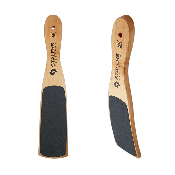 Wooden Foot File STALEKS BEAUTY & CARE 10 TYPE 2 (100/180 Grit)