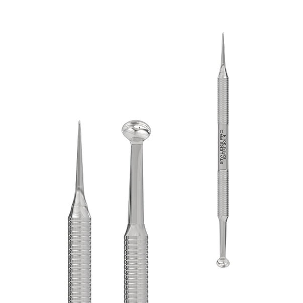 Cosmetology double-ended tool EXPERT 20 TYPE 4 (Uno spoon and Vidal needle straight)