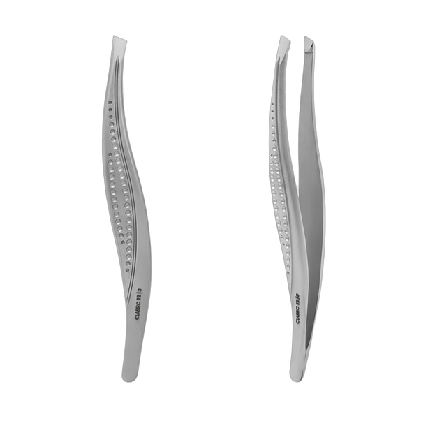 Eyebrow tweezers CLASSIC 12 TYPE 3 (wide beveled)