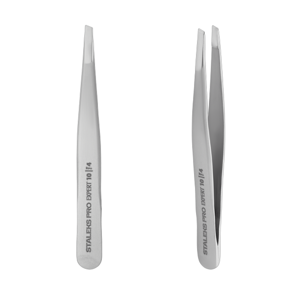 Eyebrow tweezers EXPERT 10 TYPE 4 (narrow beveled)